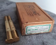 Vintage 1980's Gutmann hand forged Philippines white bone w/ box!