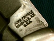 VINTAGE JOHN PRIMBLE MAYSVILLE USA 5731 STOCKMAN FOLDING PEN JACK POCKET KNIFE KNIVES OLD