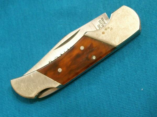 VINTAGE VALOR PONY 2 4000937 JAPAN LOCKBACK FOLDING POCKET KNIFE KNIVES OLD