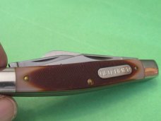 Schrade Old Timer Rough Saw Cut Delrin 4 Blade Model 44OT