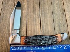 A.G. Russell Folding Hunter Seki Japan Made Split Lock Bolster