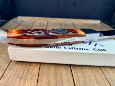 A.G. Russell Folding Hunter Seki Japan Made Split Lock Bolster