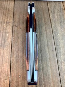 A.G. Russell Folding Hunter Seki Japan Made Split Lock Bolster