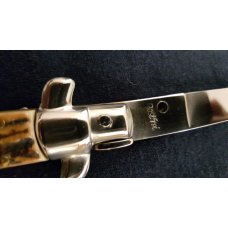 70'S Italian "ROSTFREI" Tang Stamp 11" STAG Stiletto 70'S Italian "ROSTFREI" Tang Stamp 11" STAG Stiletto