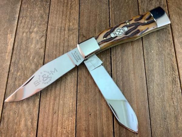Schatt and Morgan File and Wire Series Large Gunstock Worm Grooved Bone Schatt and Morgan File and Wire Series Large Gunstock Worm Grooved Bone