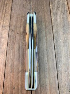 Schatt and Morgan File and Wire Series Large Gunstock Worm Grooved Bone Schatt and Morgan File and Wire Series Large Gunstock Worm Grooved Bone