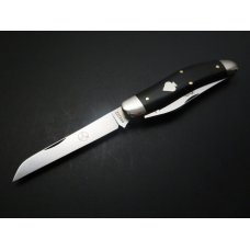 Great Eastern Cutlery #88 Ace Bayou Trapper Black Linen Micarta GEC 888222 Great Eastern Cutlery #88 Ace Bayou Trapper Black Linen Micarta GEC 888222