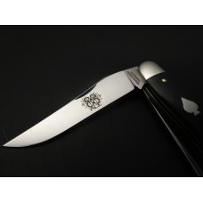 Great Eastern Cutlery #88 Ace Bayou Trapper Black Linen Micarta GEC 888222 Great Eastern Cutlery #88 Ace Bayou Trapper Black Linen Micarta GEC 888222