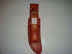 Schrade Sheath with stone. NOS. This will fit the 153 160 165 148 knives AND more.
