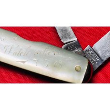 Vintage *RARE* WILBERT CUTLERY CO (Napanoch or Empire) Equal End Pen Presentation Knife c.1909 Pearl Vintage *RARE* WILBERT CUTLERY CO (Napanoch or Empire) Equal End Pen Presentation Knife c.1909 Pearl