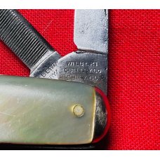 Vintage *RARE* WILBERT CUTLERY CO (Napanoch or Empire) Equal End Pen Presentation Knife c.1909 Pearl Vintage *RARE* WILBERT CUTLERY CO (Napanoch or Empire) Equal End Pen Presentation Knife c.1909 Pearl