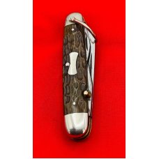 Vintage CATTARAUGUS CUTLERY CO 4-Blade Jr Camp/Utility Folding Pocket Knife JIGGED Bone c.1886-1963 Vintage CATTARAUGUS CUTLERY CO 4-Blade Jr Camp/Utility Folding Pocket Knife JIGGED Bone c.1886-1963