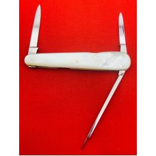 Vintage **RARE** AMERICAN SHEAR & KNIFE Sleeveboard Lobster Pen Folding Pocket Knife c.1870-1914 Vintage **RARE** AMERICAN SHEAR & KNIFE Sleeveboard Lobster Pen Folding Pocket Knife c.1870-1914