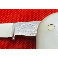 Vintage **RARE** AMERICAN SHEAR & KNIFE Sleeveboard Lobster Pen Folding Pocket Knife c.1870-1914 Vintage **RARE** AMERICAN SHEAR & KNIFE Sleeveboard Lobster Pen Folding Pocket Knife c.1870-1914