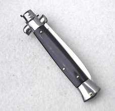 FRANK BELTRAME 9" GENUINE DARK HORN ITALIAN STILETTO