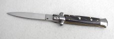 FRANK BELTRAME 9" GENUINE DARK HORN ITALIAN STILETTO