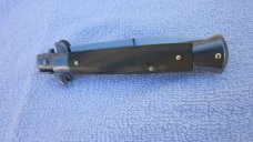 FRANK BELTRAME 9" GENUINE BRAZILIAN HORN BAYONET BLADE ITALIAN STILETTO FRANK BELTRAME 9" GENUINE BRAZILIAN HORN BAYONET BLADE ITALIAN STILETTO