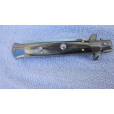 FRANK BELTRAME 9" GENUINE BRAZILIAN HORN FLAT GRIND BLADE ITALIAN STILETTO FRANK BELTRAME 9" GENUINE BRAZILIAN HORN FLAT GRIND BLADE ITALIAN STILETTO