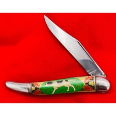Full Set of 4 Imperial or Hammer Brand Toothpick Pocket Knives w/Foil Covers & Outdoor Scenes 45-56 Full Set of 4 Imperial or Hammer Brand Toothpick Pocket Knives w/Foil Covers & Outdoor Scenes 45-56