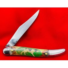 Full Set of 4 Imperial or Hammer Brand Toothpick Pocket Knives w/Foil Covers & Outdoor Scenes 45-56 Full Set of 4 Imperial or Hammer Brand Toothpick Pocket Knives w/Foil Covers & Outdoor Scenes 45-56
