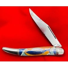 Full Set of 4 Imperial or Hammer Brand Toothpick Pocket Knives w/Foil Covers & Outdoor Scenes 45-56 Full Set of 4 Imperial or Hammer Brand Toothpick Pocket Knives w/Foil Covers & Outdoor Scenes 45-56