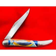 Full Set of 4 Imperial or Hammer Brand Toothpick Pocket Knives w/Foil Covers & Outdoor Scenes 45-56 Full Set of 4 Imperial or Hammer Brand Toothpick Pocket Knives w/Foil Covers & Outdoor Scenes 45-56