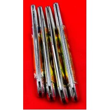 Full Set of 4 Imperial or Hammer Brand Toothpick Pocket Knives w/Foil Covers & Outdoor Scenes 45-56 Full Set of 4 Imperial or Hammer Brand Toothpick Pocket Knives w/Foil Covers & Outdoor Scenes 45-56