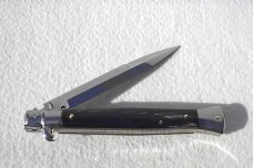 FRANK BELTRAME 11" GENUINE BRAZILIAN DARK HORN HANDLES ITALIAN STILETTO 