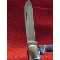VINTAGE CANTON CUTLERY CO CANTON O. 4 BLADE SWELLCENTER KNIFE BONE HANDLES 1879 -1930 VINTAGE CANTON CUTLERY CO CANTON O. 4 BLADE SWELLCENTER KNIFE BONE HANDLES 1879 -1930