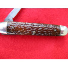 VINTAGE BUD BRAND WINSTED CT. 2 BLADE JACK KNIFE EARLY1920's PRETTY BONE SCALES VINTAGE BUD BRAND WINSTED CT. 2 BLADE JACK KNIFE EARLY1920's PRETTY BONE SCALES