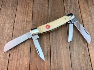 Henckels made by Boker Congress Smooth Creamy White Bone Solingen Germany