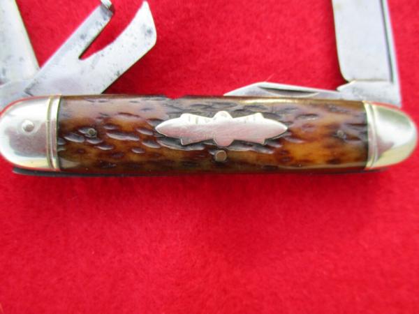 THOMASTON KNIFE CO. CAMP-UTILITY THMOASTON CT. 1887-1930 GREEN BONE VERY NICE CONDITION THOMASTON KNIFE CO. CAMP-UTILITY THMOASTON CT. 1887-1930 GREEN BONE VERY NICE CONDITION