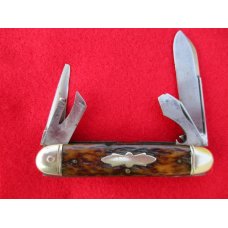 THOMASTON KNIFE CO. CAMP-UTILITY THMOASTON CT. 1887-1930 GREEN BONE VERY NICE CONDITION THOMASTON KNIFE CO. CAMP-UTILITY THMOASTON CT. 1887-1930 GREEN BONE VERY NICE CONDITION