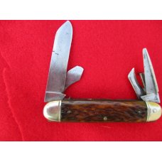 THOMASTON KNIFE CO. CAMP-UTILITY THMOASTON CT. 1887-1930 GREEN BONE VERY NICE CONDITION THOMASTON KNIFE CO. CAMP-UTILITY THMOASTON CT. 1887-1930 GREEN BONE VERY NICE CONDITION