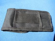 Large Kershaw Black Pouch Case for Folding Pocket Knife / Multitool Multi-tool Two Slots for 2 Items