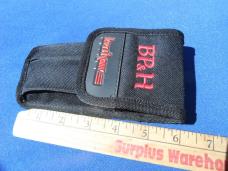 Large Kershaw Black Pouch Case for Folding Pocket Knife / Multitool Multi-tool Two Slots for 2 Items