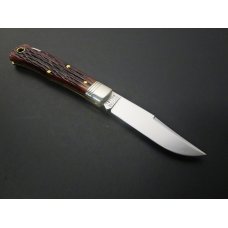 Great Eastern Cutlery Northfield UN-X-LD #83 Tascosa Lockback Dark Brewed Jigged Bone GEC 831121LB Great Eastern Cutlery Northfield UN-X-LD #83 Tascosa Lockback Dark Brewed Jigged Bone GEC 831121LB