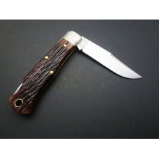 Great Eastern Cutlery Northfield UN-X-LD #83 Tascosa Lockback Dark Brewed Jigged Bone GEC 831121LB Great Eastern Cutlery Northfield UN-X-LD #83 Tascosa Lockback Dark Brewed Jigged Bone GEC 831121LB