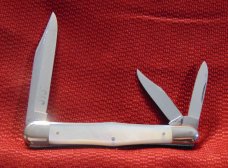 MINT CONDITION VINTAGE PAPES-THIEBES GERMANY WHITTLER GENUINE PEARL SAMPLE KNIFE 1903-1929 MINT CONDITION VINTAGE PAPES-THIEBES GERMANY WHITTLER GENUINE PEARL SAMPLE KNIFE 1903-1929