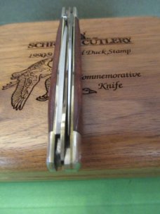 Schrade 1990 Federal Duck Stamp Commemorative Knife Model # DS4