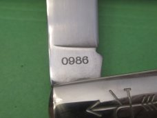 Russell Barlow Limited Edition Set Sawcut Brown Bone Serial # 0986