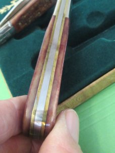 Russell Barlow Limited Edition Set Sawcut Brown Bone Serial # 0986
