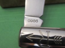 Russell Barlow Limited Edition Set Sawcut Brown Bone Serial # 0986