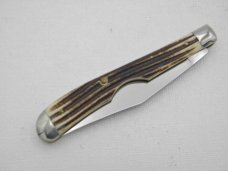 Queen Cutlery #11EO Slim Trapper: 4 1/8” single blade utility, circa 1950s Queen Cutlery #11EO Slim Trapper: 4 1/8” single blade utility, circa 1950s