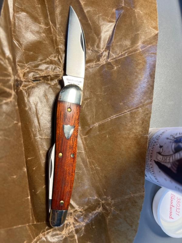 Gec Tidioute cutlery pocket knife Bloodwood 380321