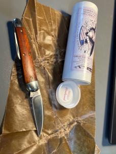 Gec Tidioute cutlery pocket knife Bloodwood 380321