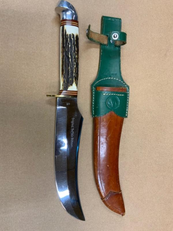 Original Buffalo Skinner Stag Handle German Made Original Buffalo Skinner Stag Handle German Made