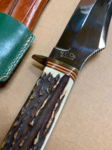 Original Buffalo Skinner Stag Handle German Made 