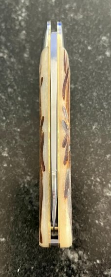 Great Eastern Cutlery Tidioute 363122 Toenail Clipper, India Jigged Bone Handle, (GEC 36), New Great Eastern Cutlery Tidioute 363122 Toenail Clipper, India Jigged Bone Handle, (GEC 36), New