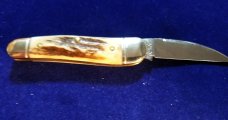 GREAT EASTERN NORTHFIELD GEC STAG LITTLE RATTLER KNIFE RARE 1/533 MIT 190120